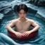 用户阿杰头像照片，年轻男性，运动装扮，阳光帅气